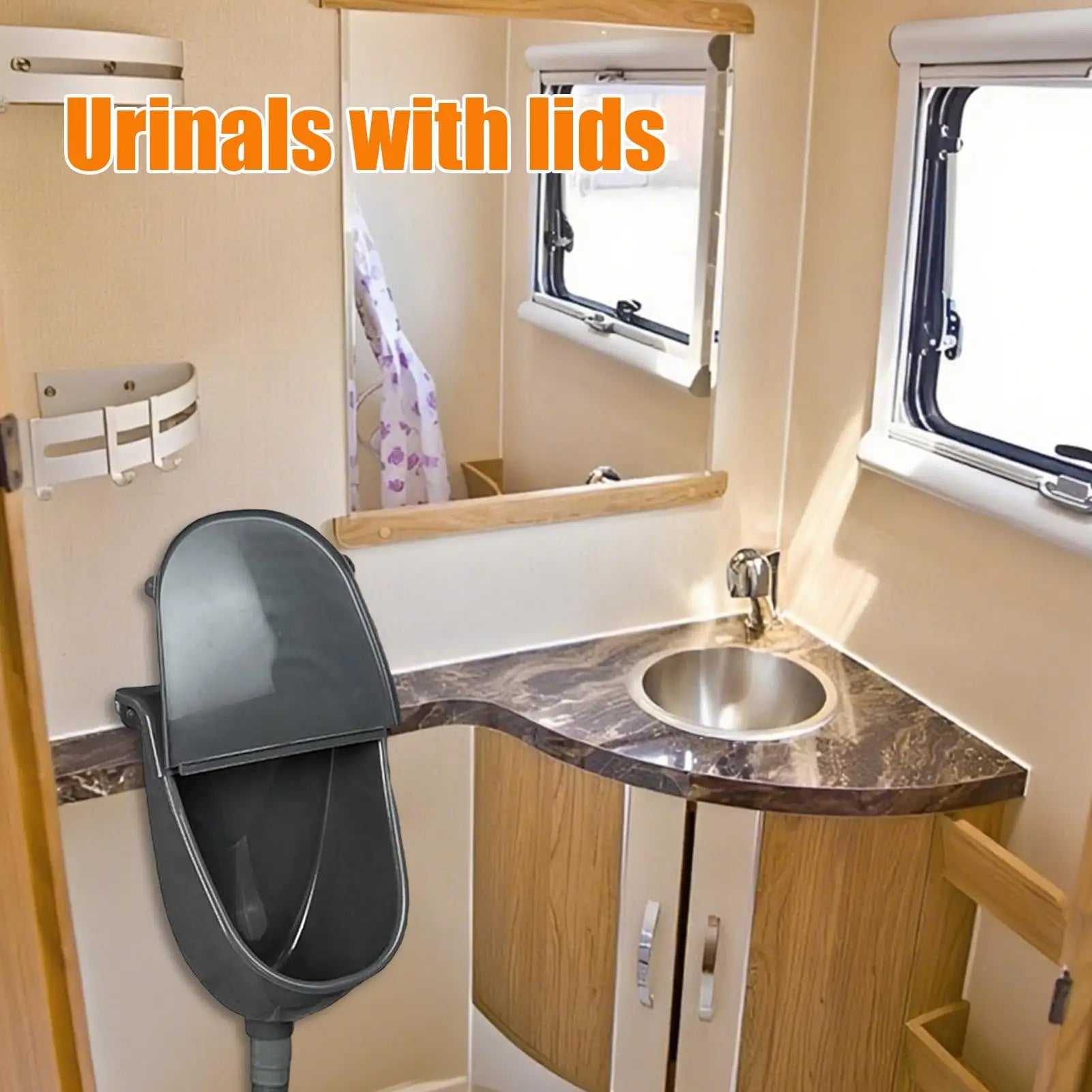 Wall Urinal Bathroom Accessories Lid Outdoor Standing Urinals Men Qme