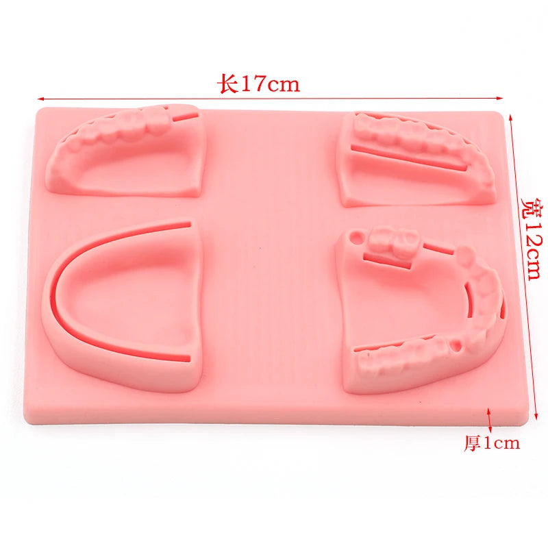 Surgical Suture Lifelike Training Skin Operate Practice Model Pad Qme