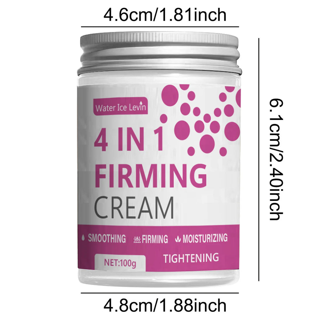 4 in 1 Firming Cream with Ginger, Aloe Vera and Coffee Extracts - Moisturizing Body Firming Cream for Abdomen, Arms and Legs Qme