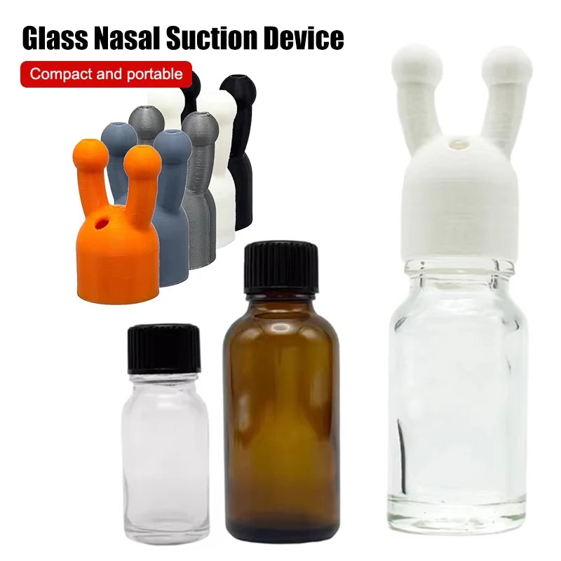 Aroma Essential Oil Inhaler Cap Mini Perfume Dispenser Bottle Cover Qme