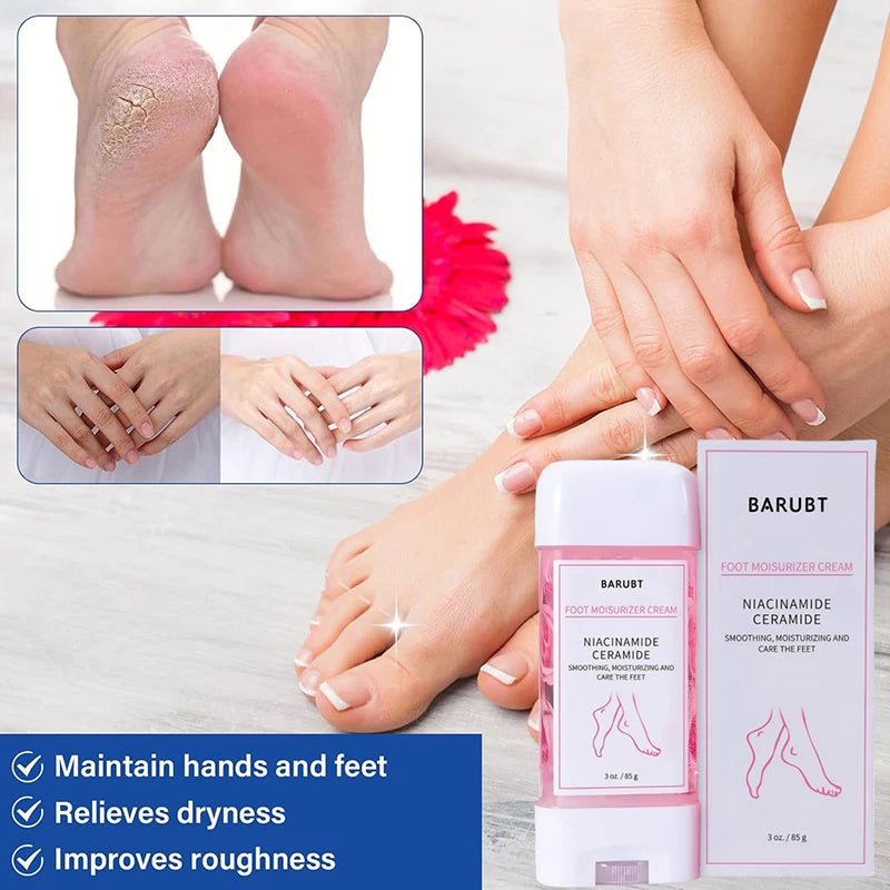 Foot Repair Cream Cracked Skin Intensive Hand Suitable Dry Winter Qme