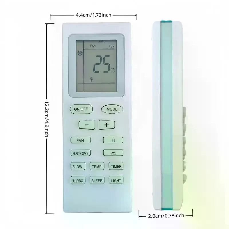 Remote Control Replacement Suitable YB1F2 YB1FA YBOF1 YBOF2 YBOFB Qme