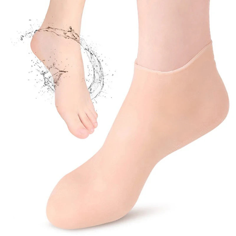 1 Pair Foot Skin Care Hand Protectors Anti Cracking Spa Home Use Feet Qme