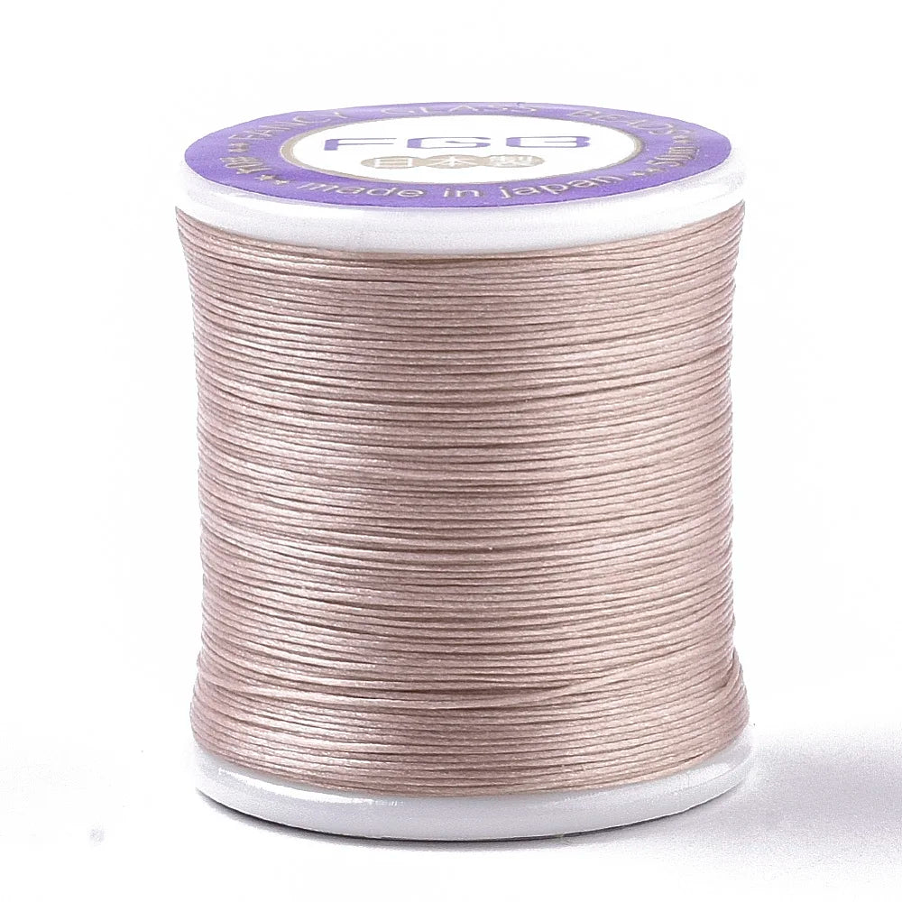 PandaHall 50m/Roll Multi-Color Nylon 66 Beading Thread, 0.1mm High Strength Stretch Resistant for Seed Bead Jewelry Making Qme