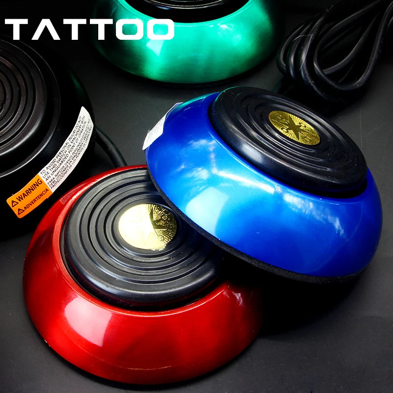 Trigo Tattoo Foot Pedal Switch for Tattoo Power Supply Durable Anti Slip Foot Tattoos Pedal Power Supply Qme