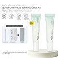 Nail Glue Gel Remover Strong Adhesive Press Nails Quick Dry Plant Qme Bond and Remover-2