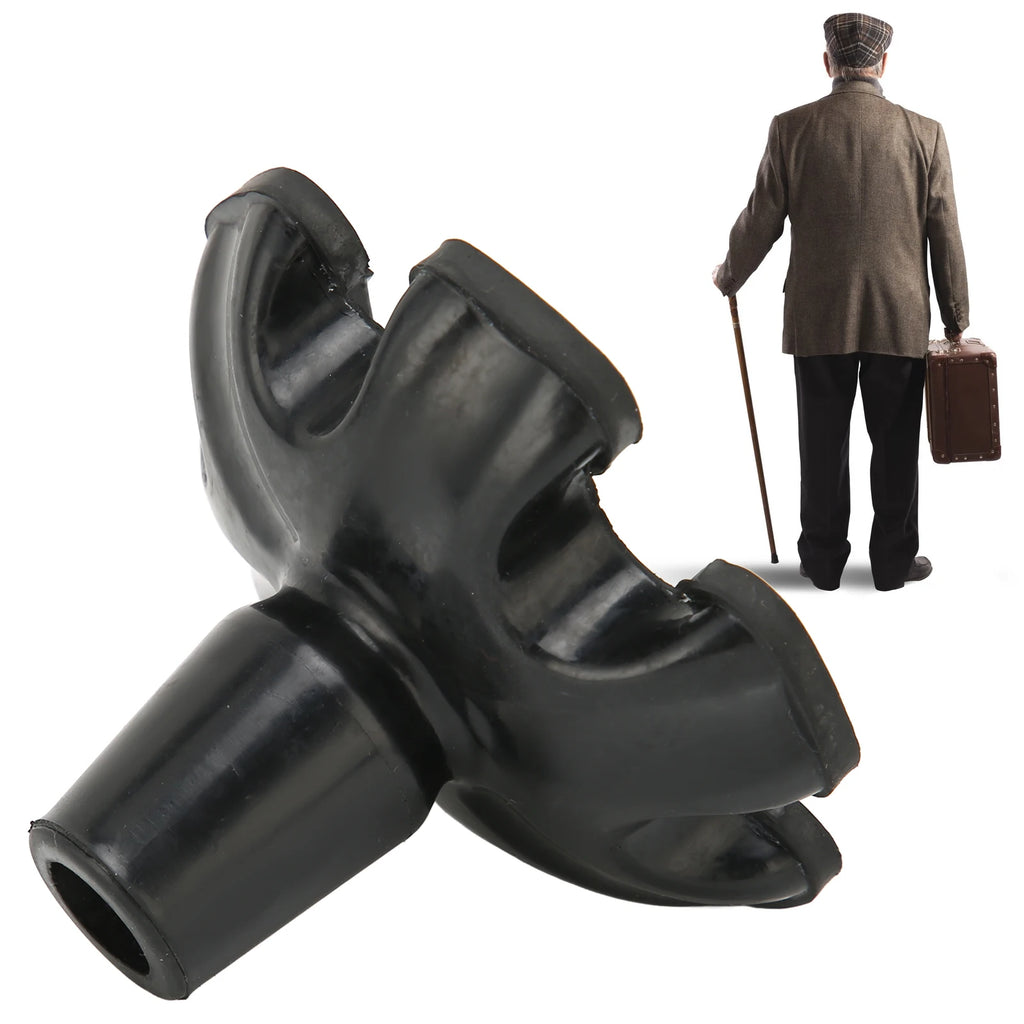 Cane Tips Cane Tips 6 Pillar Design Nonslip Rubber 19mm Crutch Tips with for Walking Stick Shooting Stick Rubber Tips for Canes Qme