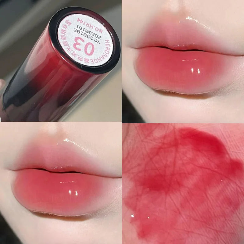 HERORANGE Color-cooling Shimmering Lip Gloss Hydrating Silky Qme HR744-3