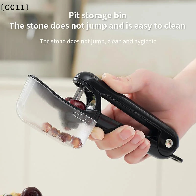 Cherry Fruit Kitchen Pitter Remover Olive Corer Remove Pit Tool Seed Qme Default Title
