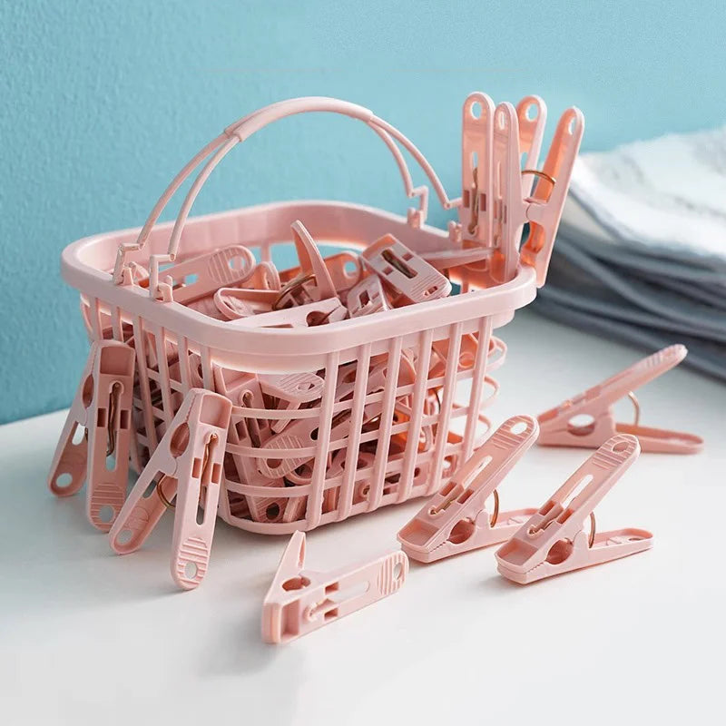 Pins Storage Organizer Quilt Towel Clips Basket Practical Plastic Qme