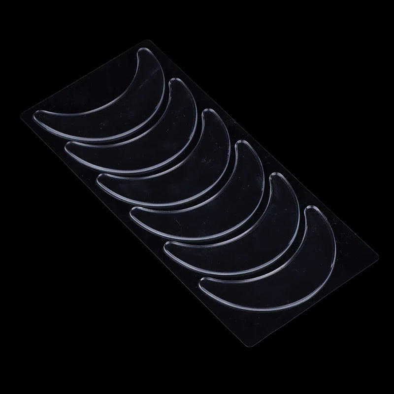 3 Pairs Reusable Waterproof Silicone Anti-wrinkle Eye Pads Facial Qme