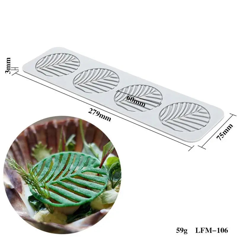 Silicone Fondant Molds Chocolate Mold Sugar Craft Gum Decorative Lace Qme LFM106