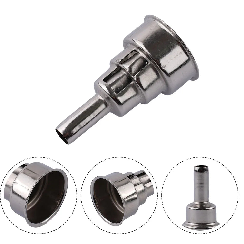 9mm Welding Nozzles Metals Wind Nozzle Round Hot Air Guns Nozzle Replacement Welding Nozzles 500-2/600-2/630 Heatgun Accessories Qme Default Title