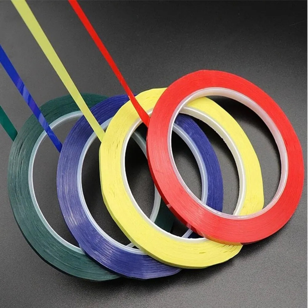 Multi Color PET Desktop Positioning Tape 5S Management Identification Tape For Office Workshop Floor Wall Marking Line Tape Qme