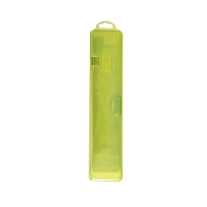 Plastic Toothpaste Box Storage Container Toothbrush Transparent Qme Green