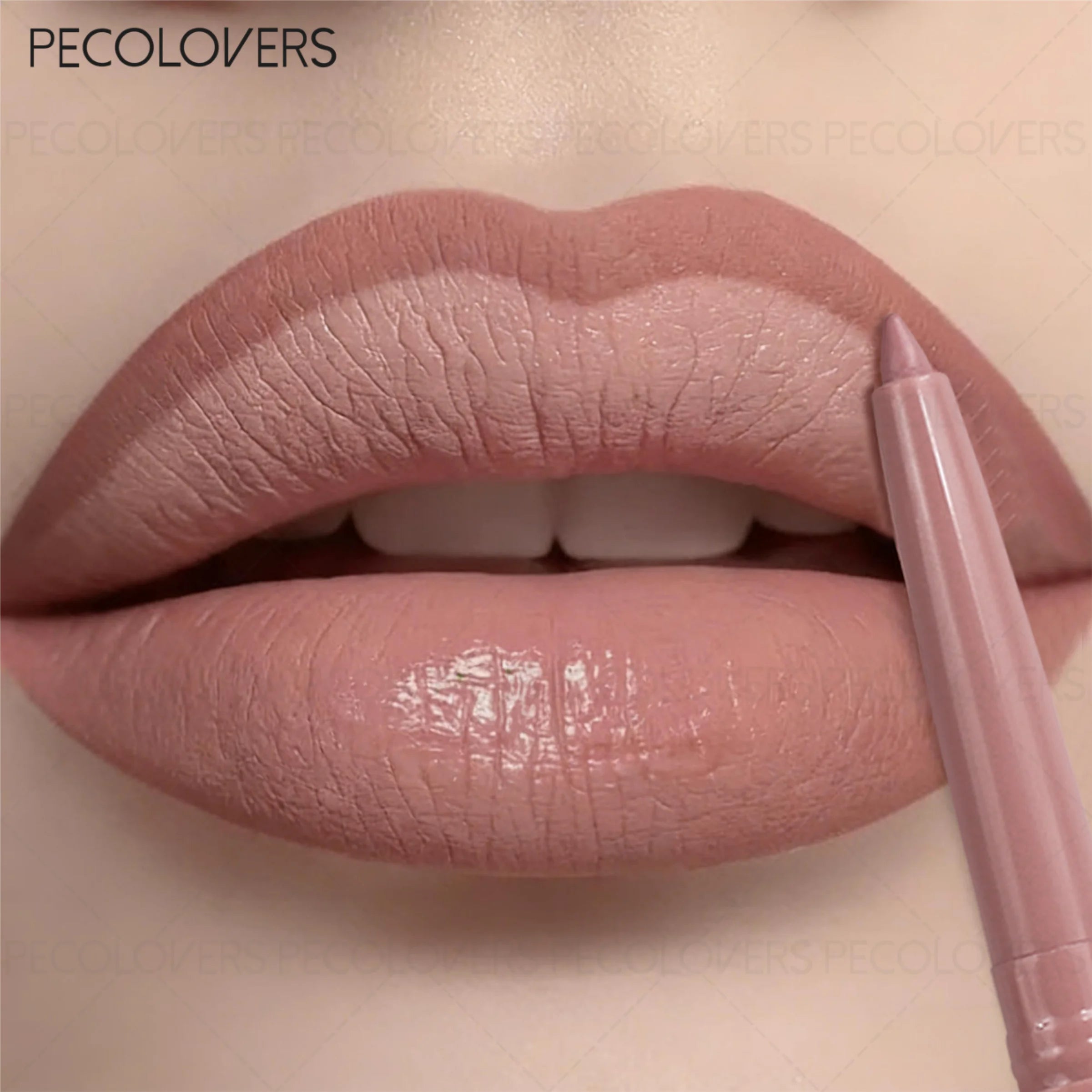 Velvet Matte Lipliner Pen, High Color Rendering Non-sticky Cup, Elegance Makeup Look, Lip Gloss & Lipstick Pen, Lip Makeup Qme