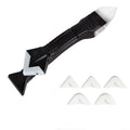 Silicone Scraper Caulking Grout Tool Sealant Finishing Cleaning Qme A