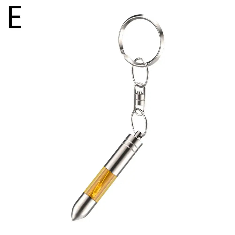 Human Body Static Eliminator Portable Anti-Static Keychain Static Electricity Remover Discharge Key Chain For Human Body Qme TRIANGLE