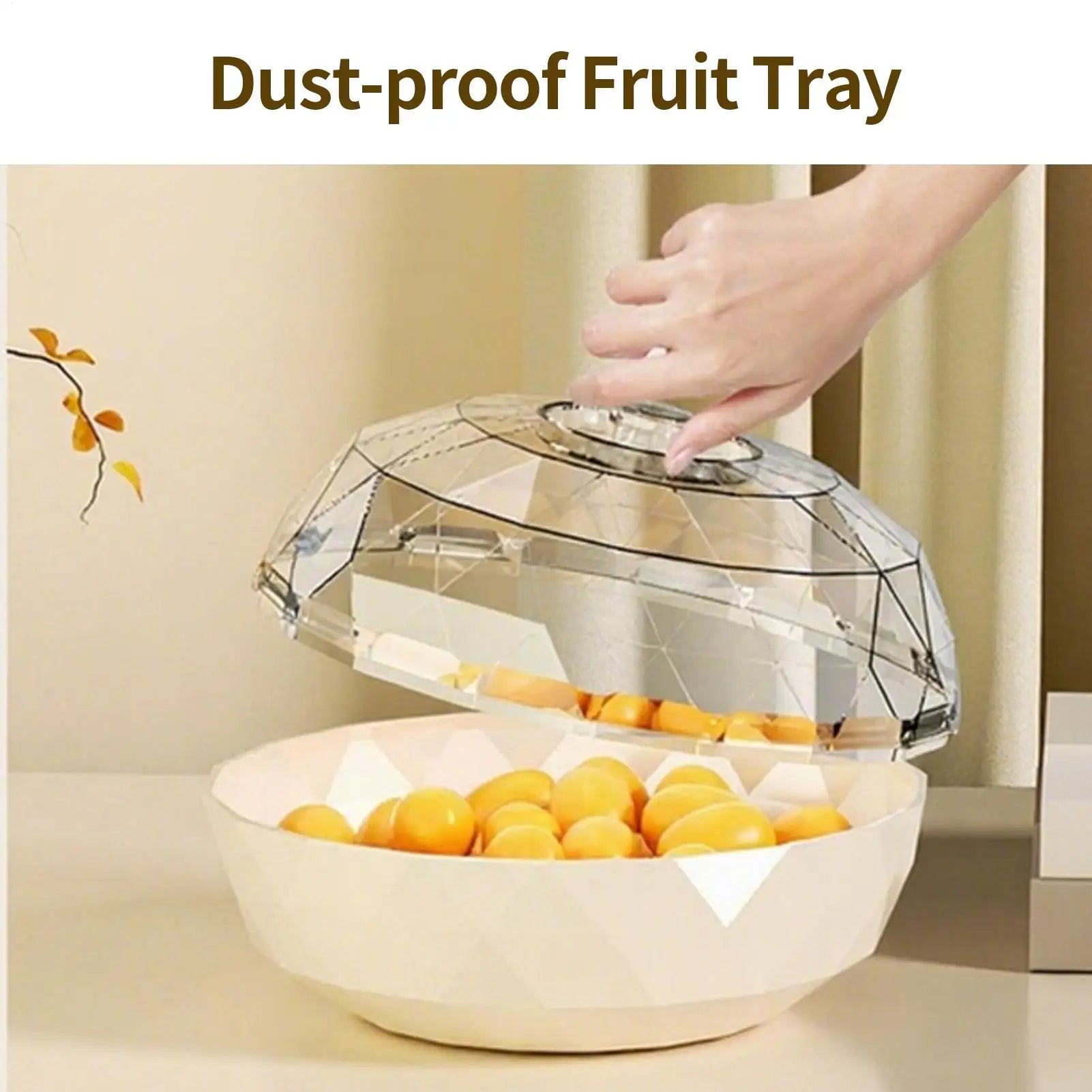 Pumpkin Snack Bowl 2 Tier Removable Holder Lid Home Candy Servers Qme