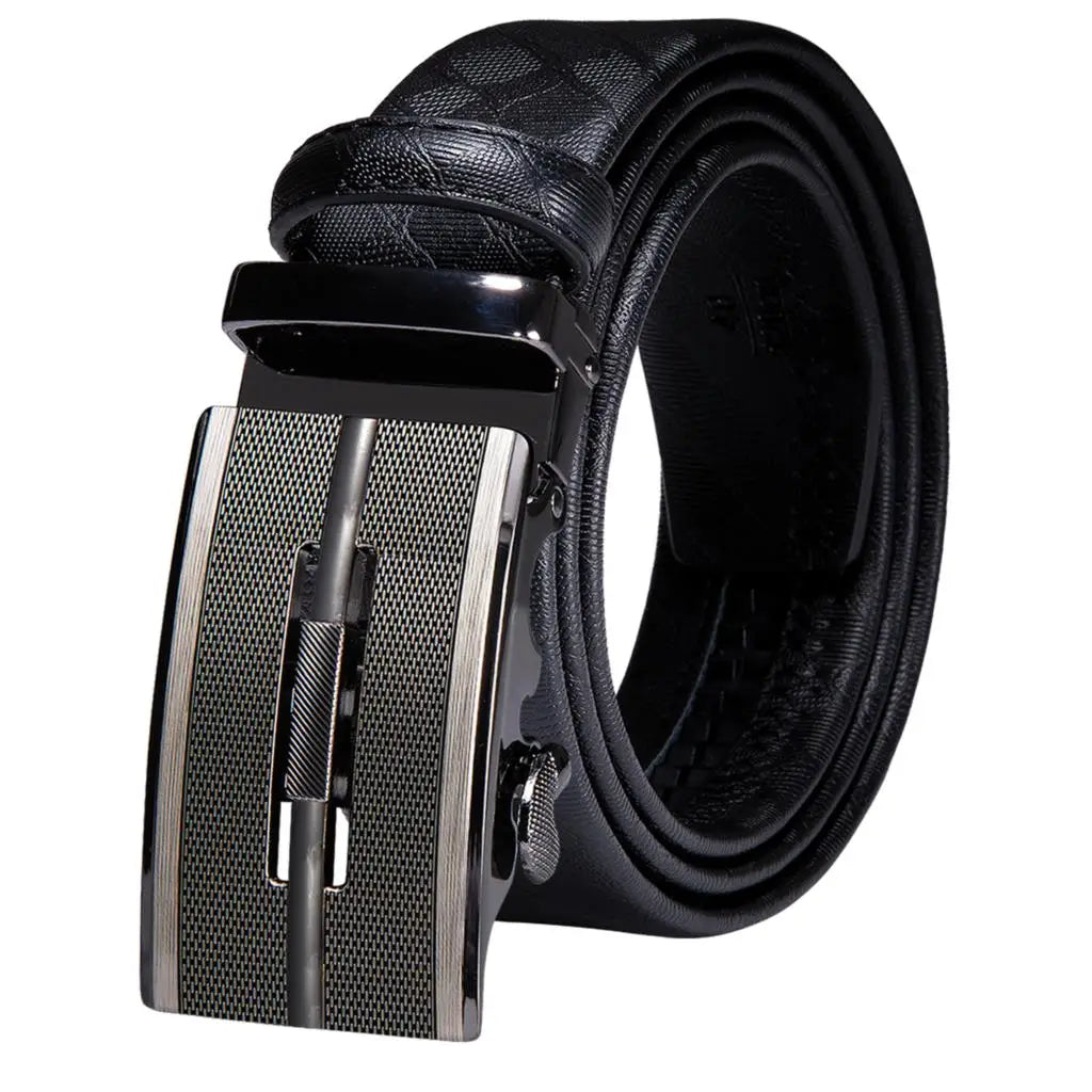 Luxury Leather Men's Belt Men 2020 Fashion Designer Buckle Automatic Qme 0026 130cm