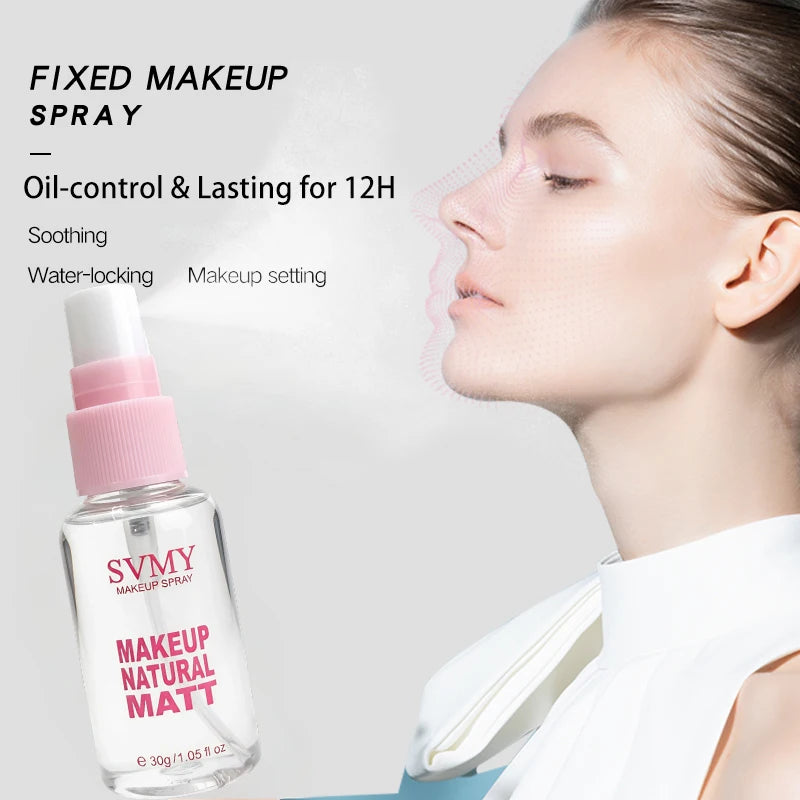 1 Star Flash Quicksand Makeup Setting Spray Long-lasting Fixer Matte& Qme