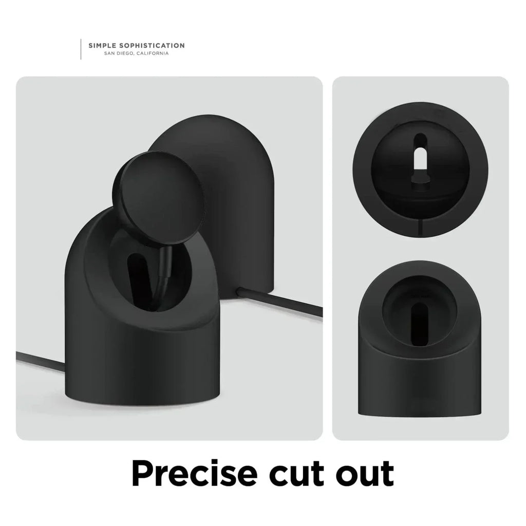 Compatible with Samsung Galaxy Watch 7 6 5 Charger Stand 40 44 46mm Galaxy Watch 5Pro Charger silicone Stand Charging base Qme