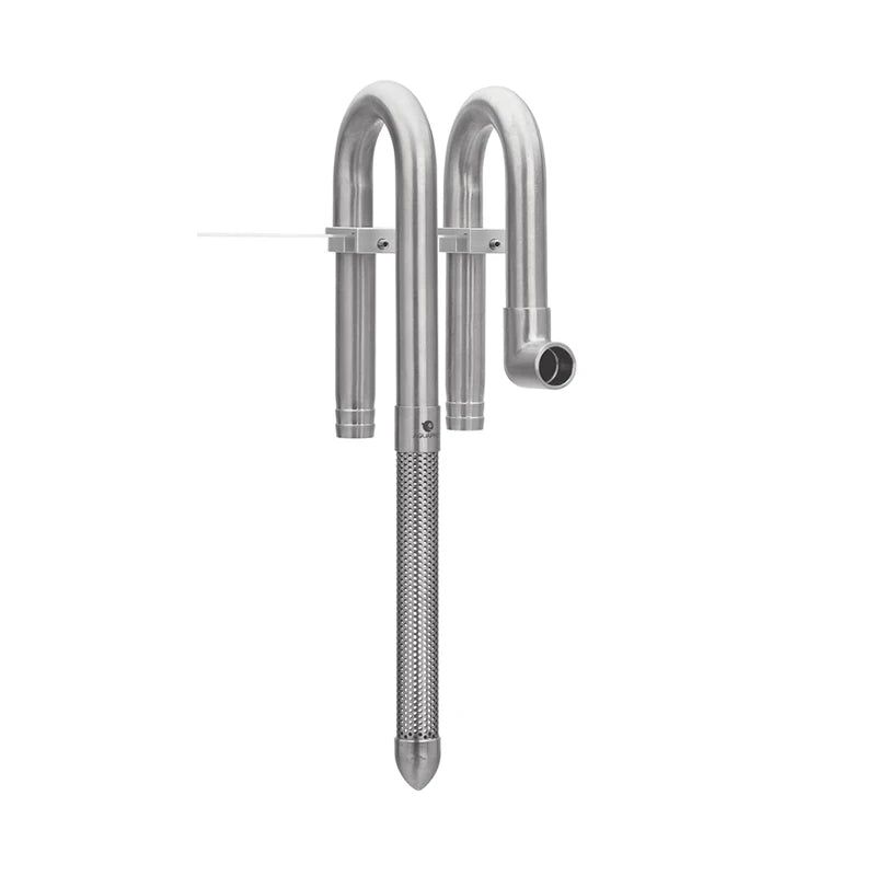 AQUAPRO Mini Stainless Steel Skimmer Inlet Outlet Outflow Inflow Pipes Filtro Aquarium Fish Tanks Accessories Qme