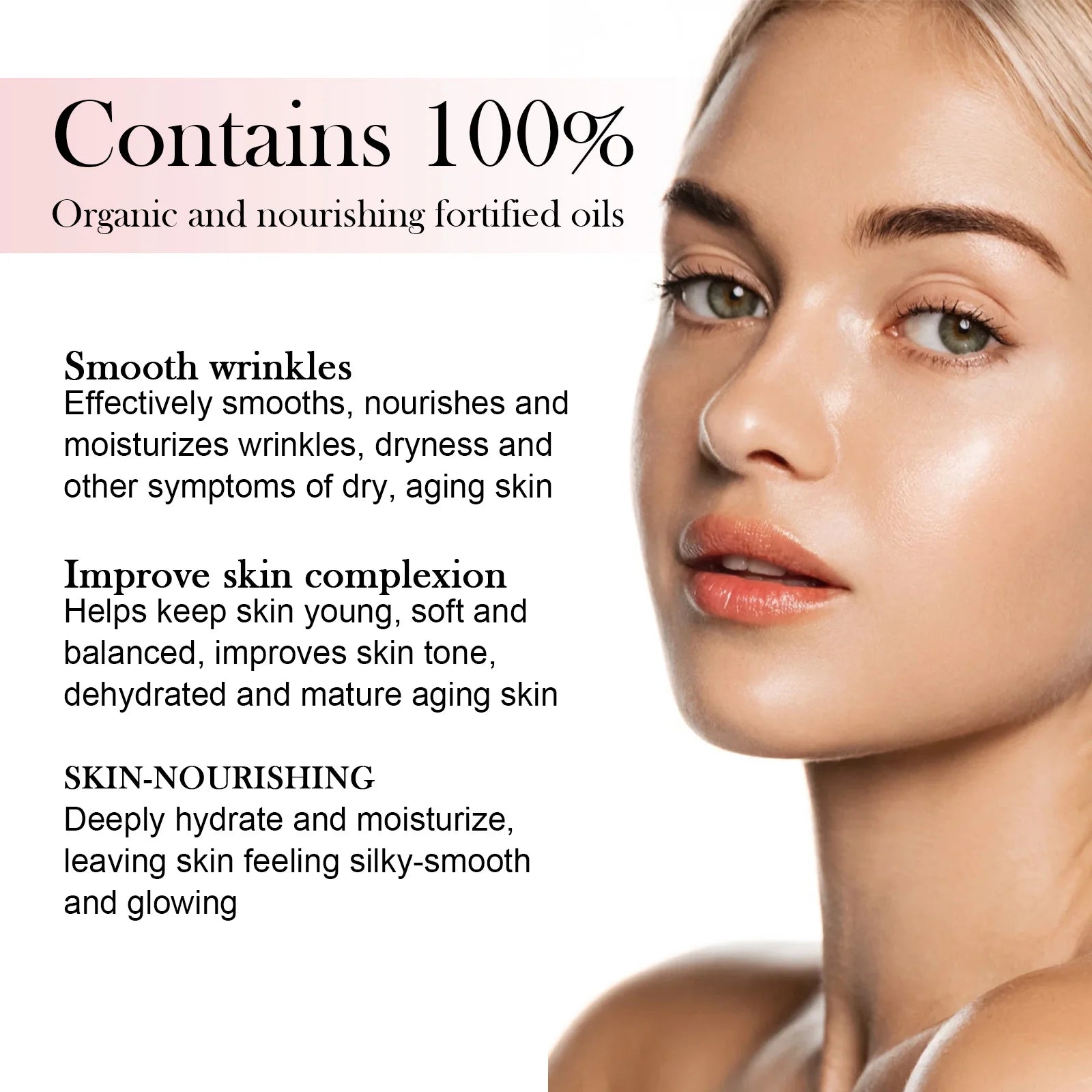 5-in-1 Skincare Set Firming Facial Serum Anti Aging Face Cream Collagen Eye Patches Moisturising Brightening Shrink Pores Skin Qme