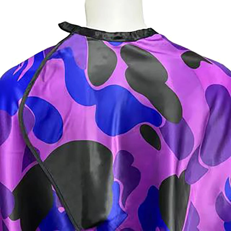 Barber Hairdresser Camouflage Aprons Anti Static Haircut Capes Qme