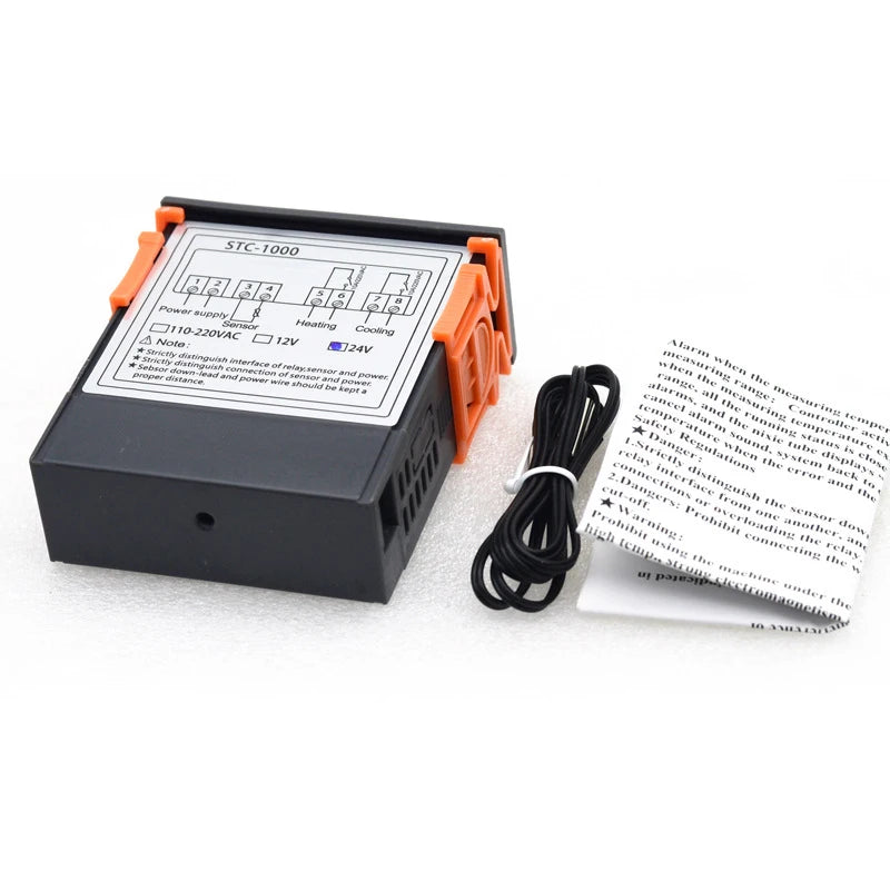 STC-1000 LED Digital Temperature Controller Thermostat Qme