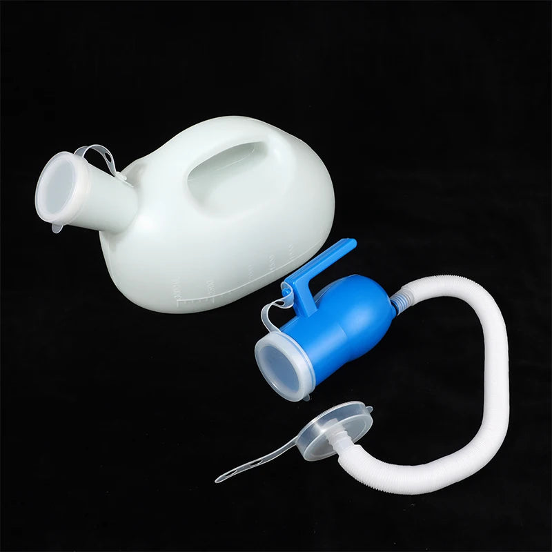 Portable Urinal Lid Outdoor Travel Car Use Includes Funnel Men Qme