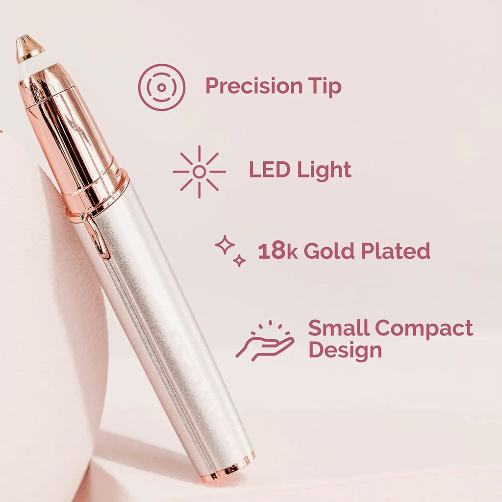 Flawless Eyebrow Female Hair Remover Electric Shaver Can Instantly Qme