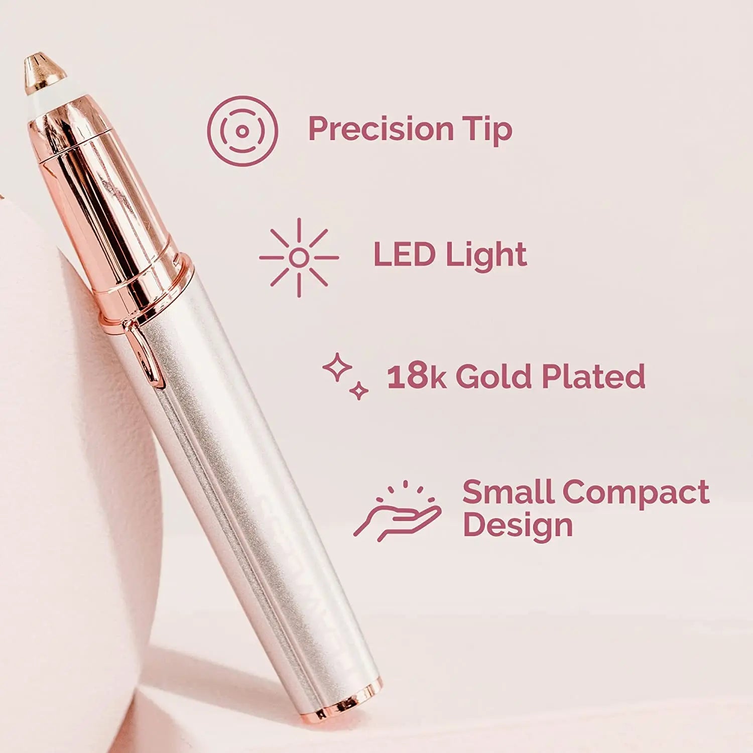 Flawless Eyebrow Female Hair Remover Electric Shaver Can Instantly Qme