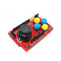 Electric Video Remote Sensor Analog Keyboard Mouse Function Module for Arduino Joystick Shield Expansion Board Qme expanding board