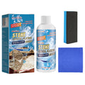 Stone Crystal Plating Brighten Luster Agent with Sponge and Towel Marble Crystal Plating Agent Nano Stone Crystal Plating Liquid Qme WHITE