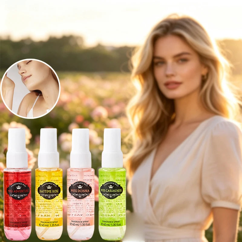 4-piece Fragrance Spray Lasting Fresh Suitable Daily Dating Use Ideal Qme 4PCS