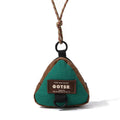 Triangular Key Bag Coin Purse Halter Trendy Storage Personalized Qme green