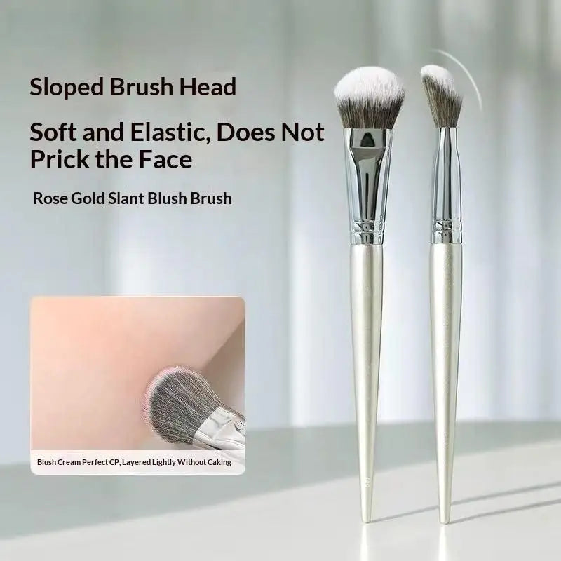 Professional Premium Contour Blusher Brushes Liquid Foundation Shadow Qme Default Title