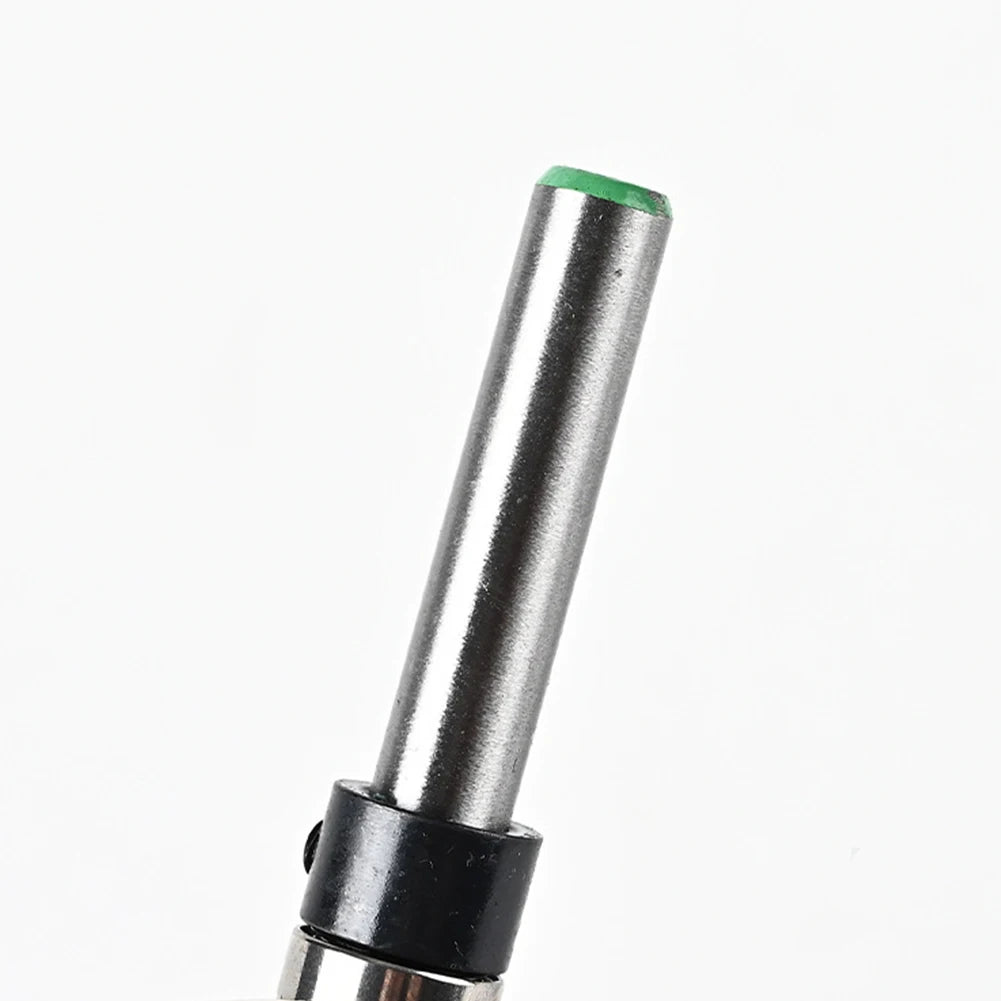 1 Pc Shank Bearing Double-Bearing Trimming Milling Cutter Router Bit Woodworking Edge Trimming Tools For Precise Grooving Qme