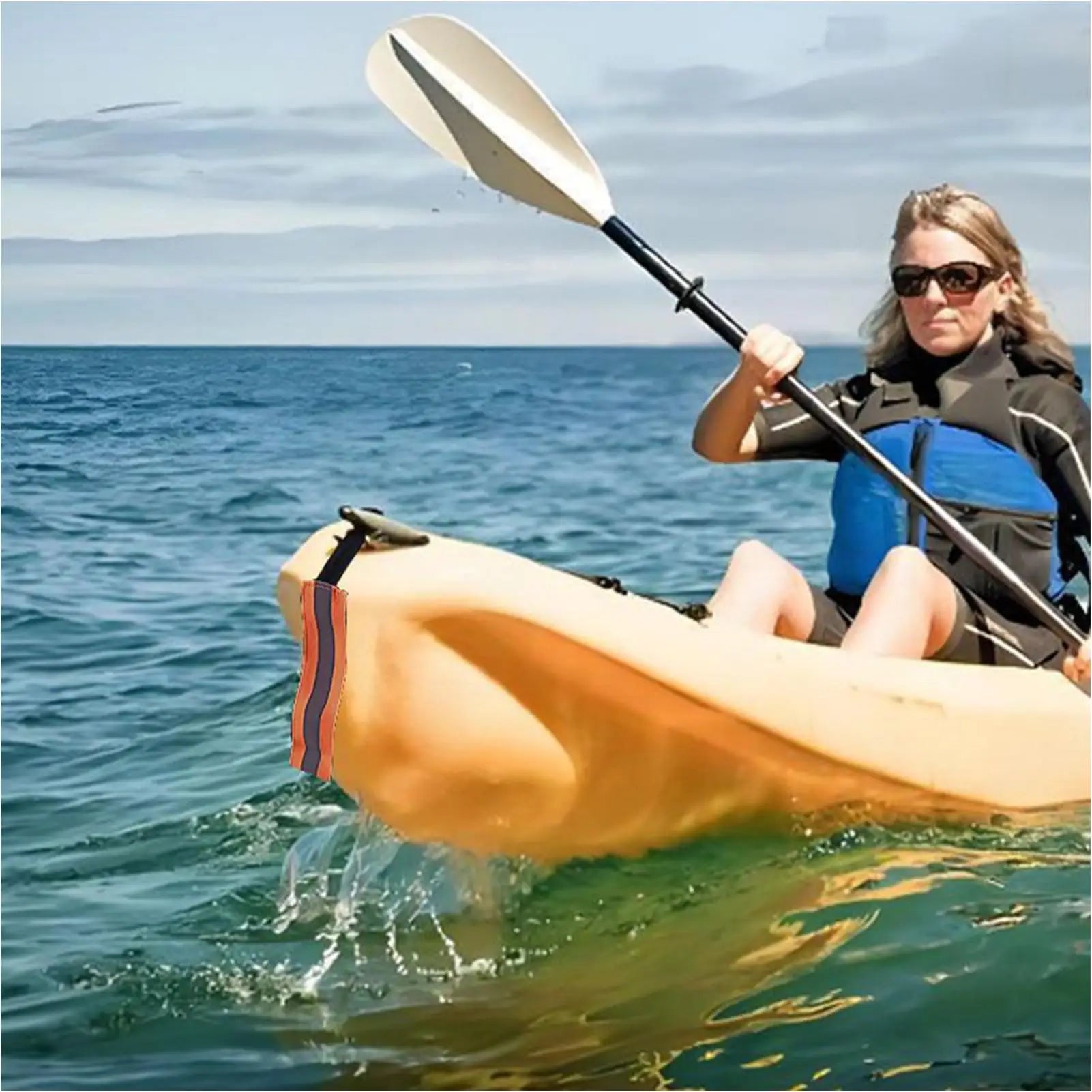 Kayak Safety Flag Travel Canoe 6 Reflective Webbing Accessories ATV Qme