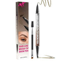 4 Colors Eyebrow Pen Tattoo Pencil Light Brown Gray Black Dark Qme Light Brown China Mainland