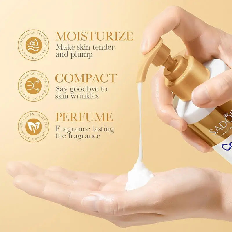 Collagen Anti-aging Body Lotion Moisturizes Smooths Repairs Skin Qme