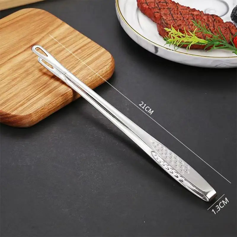 Stainlesssteel Foodclipskitchen Clips Korean Barbecue Tweezers Qme A1