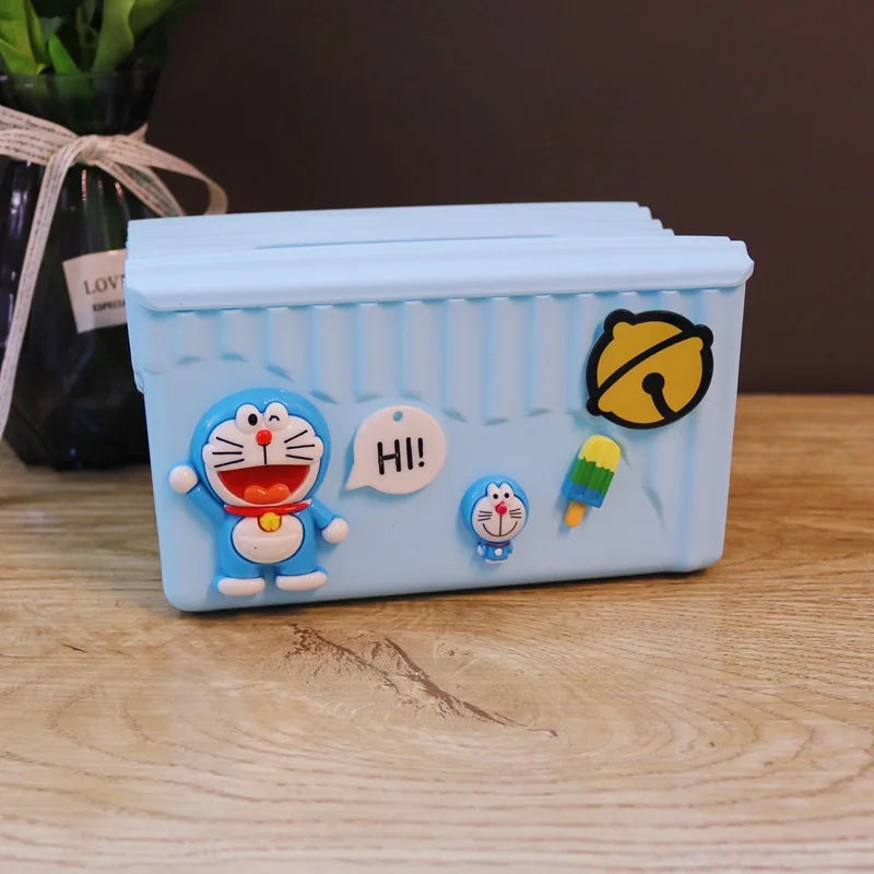Hello Kitty Pink Creative and Cute Tissue Box Bathroom and Household Tissue Holder, Living Room Plastic Napkin Holder Qme 16