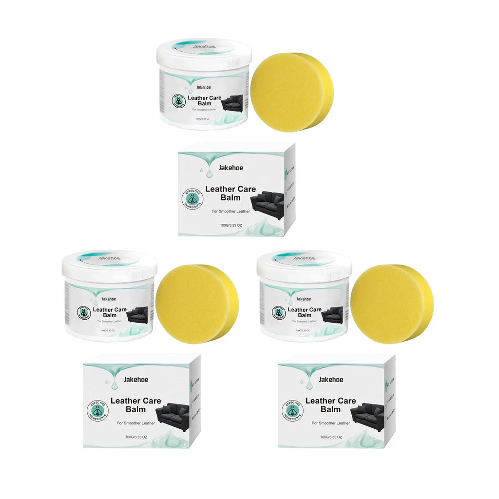 Leather Sofa Repair Cream - Scratch Crack Paint Removal Polishing Decontamination Maintenance Refurbishment Care Wax for Sofas Qme 300g Boxed Kit