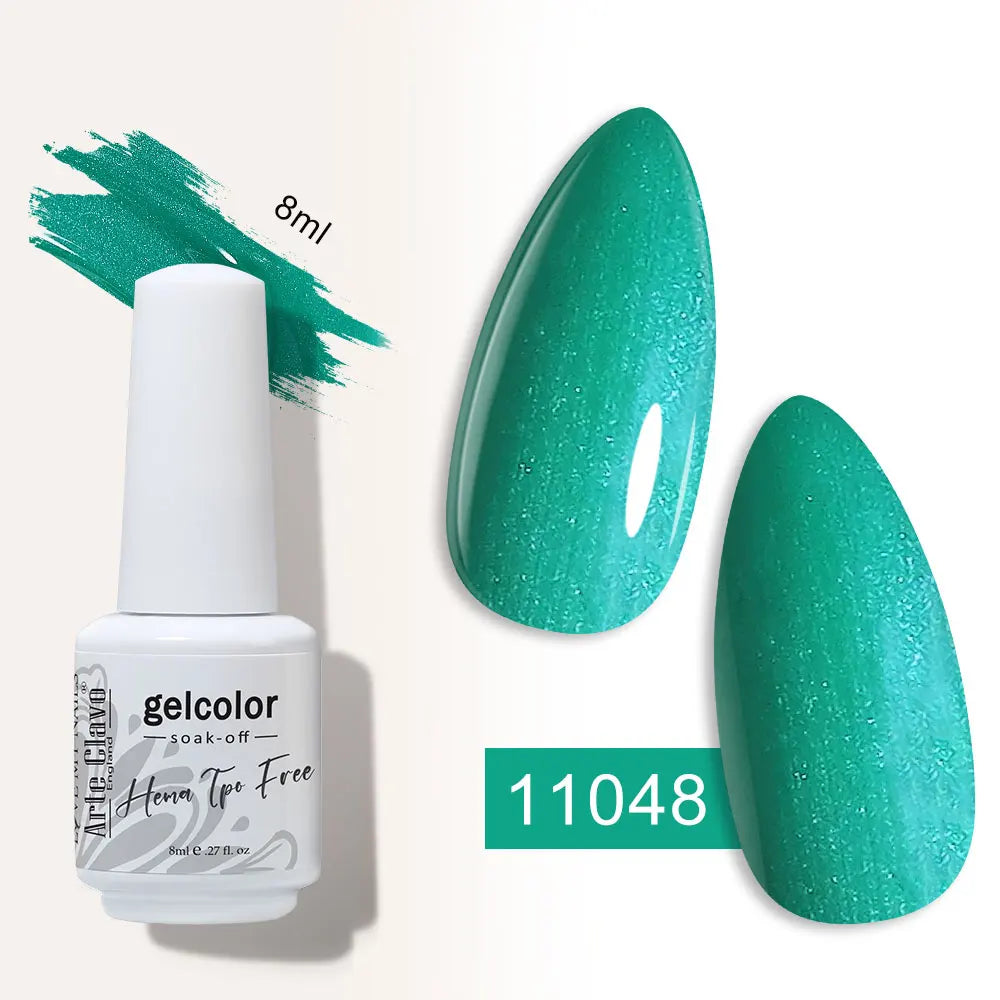 Arte Clavo Semi-permanent Gel Nail Varnish 180 Colors Semipermanent Qme