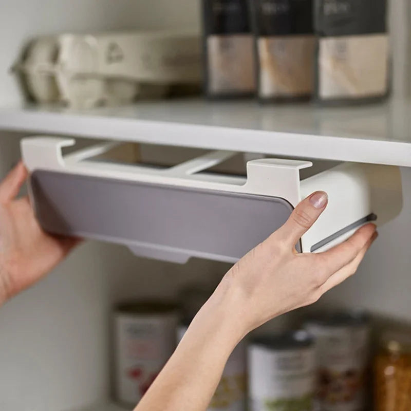 Kitchen Seasoning Bottle Storage Rack Spice Self-adhesive Qme