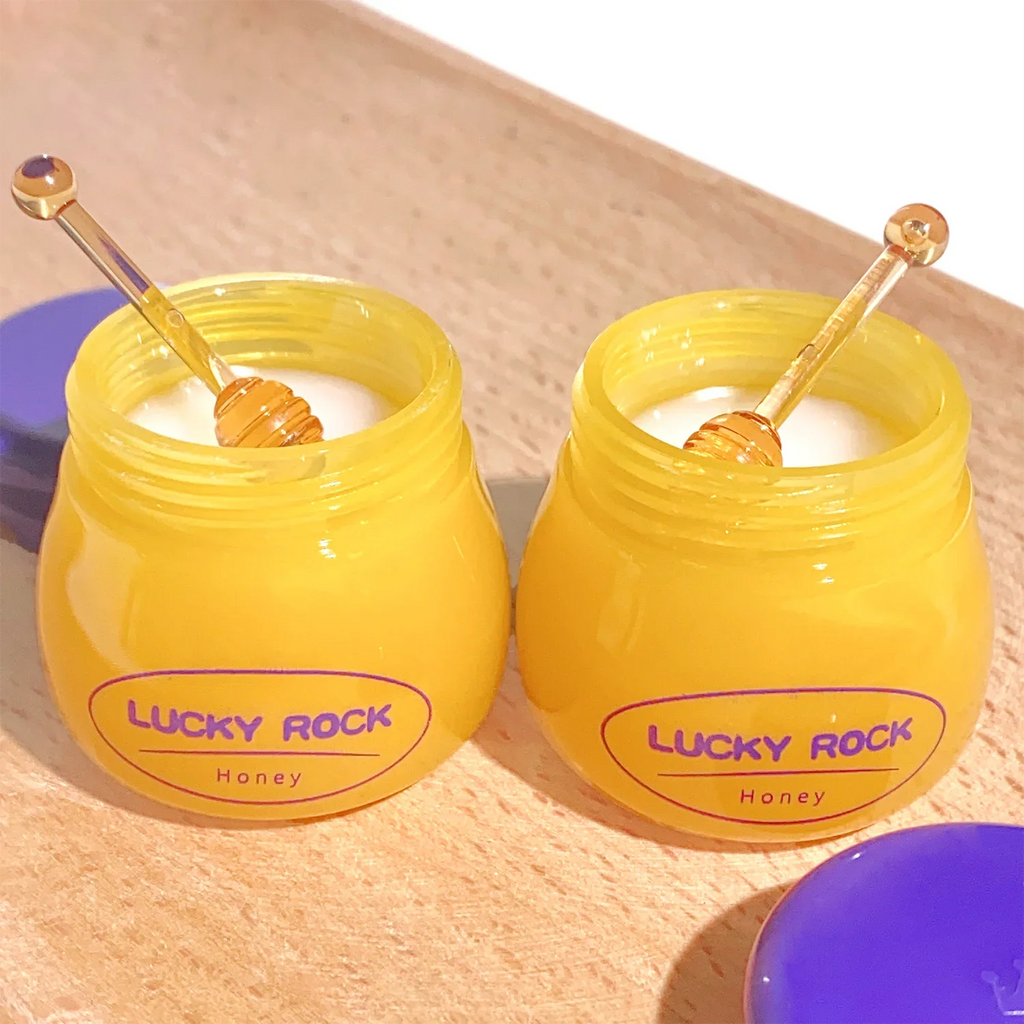 Honey Lip Mask Balm Moisturizing Exfoliating Nourishing Waterproof Qme