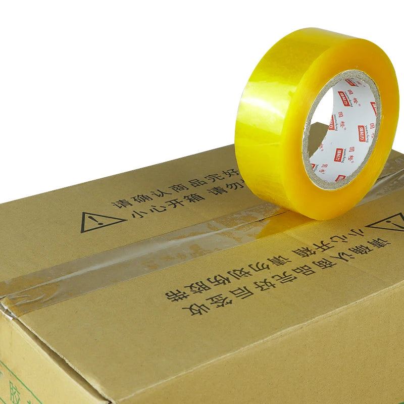 Oversized Roll Sealing Box Tape High Viscosity Toughness Special Household Packaging Tape for Strong Adhesion And Protection Qme