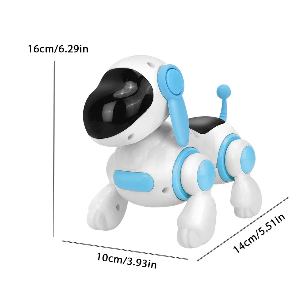 Robot Electronic Dog Robot Dog Stunt Walking Dancing Toy Intelligent Touch Remote Control Electric Pet for Children's Toys Qme
